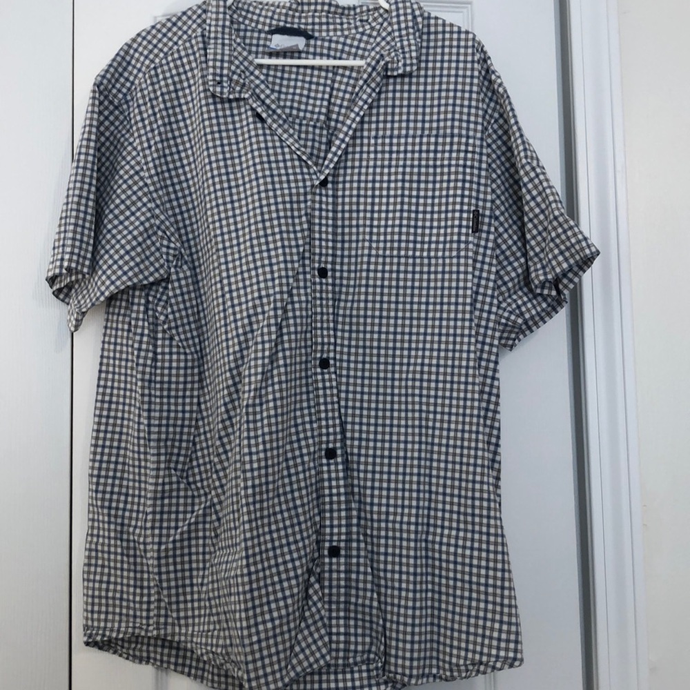 Columbia, short sleeve button up